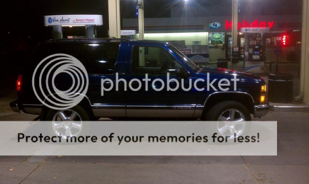 LTZ 20" rims / fender flares on obs Chevy Tahoe Forum GMC Yukon