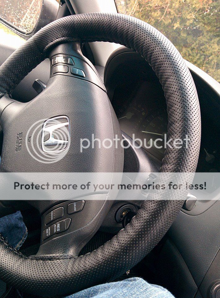 Wrapped my steering wheel Honda Accord Forum V6 Performance Accord