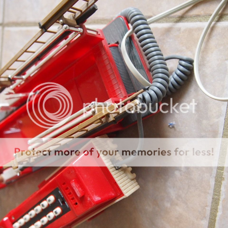 Rare Telemania Novelty Fire Truck Telephone 1922 Ahrens Fox Phone Landline