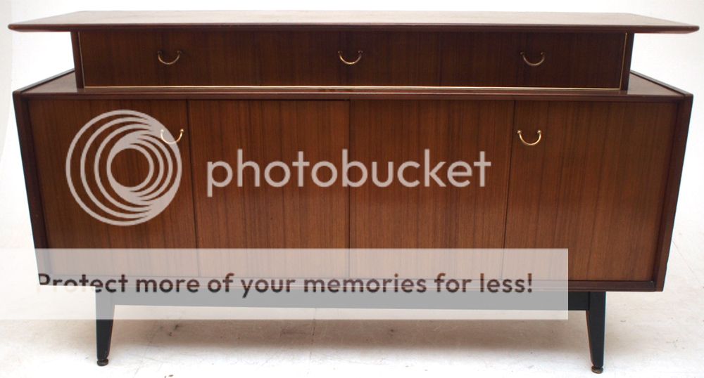 Retro G Plan E Gomme Teak Sideboard Vintage Boat Shape Furniture eBay