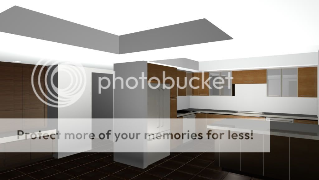 3D Kitchen & DR Closet Plans