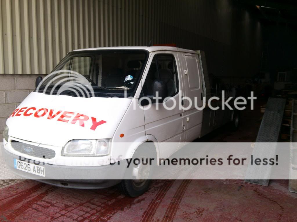 transit crew cab recovery truck